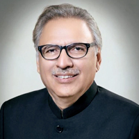 Dr. Arif Alvi President of the Islamic Republic of Pakistan